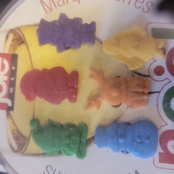 Joie Noël Holiday 2 Sets Of  Wine Charms Set Pretty Tagged - Picture 4 of 4